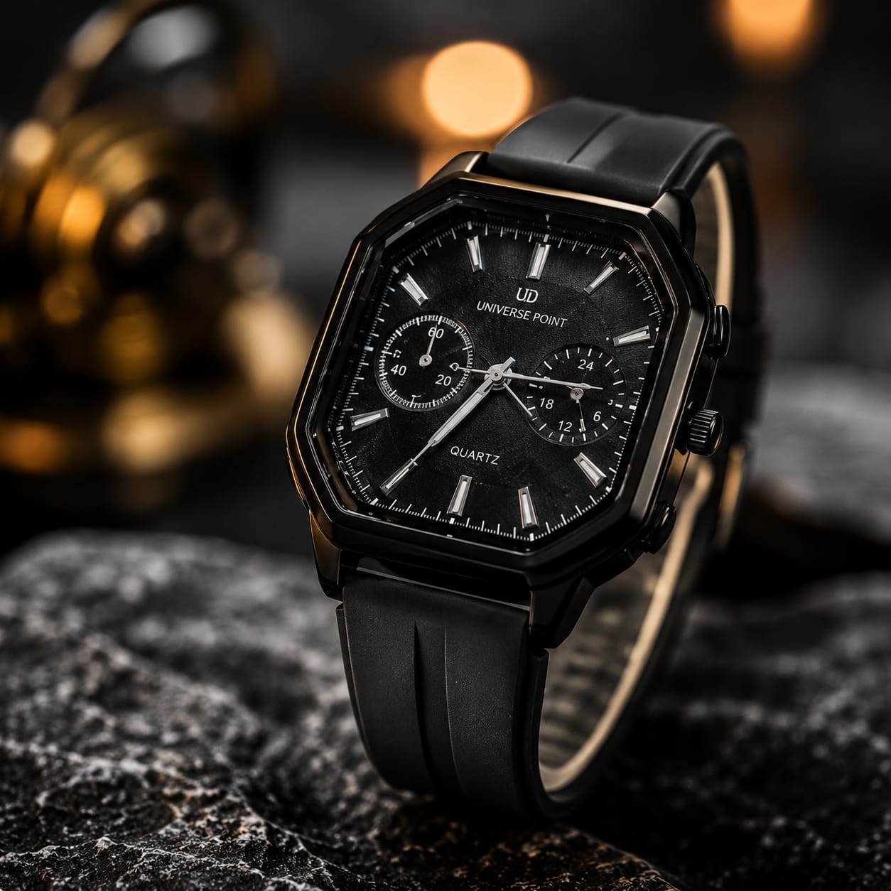 Giordano Analog Chronograph Watch for Men with Square Dial